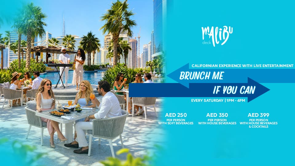 Brunch Me If You Can on Saturday at Malibu Deck