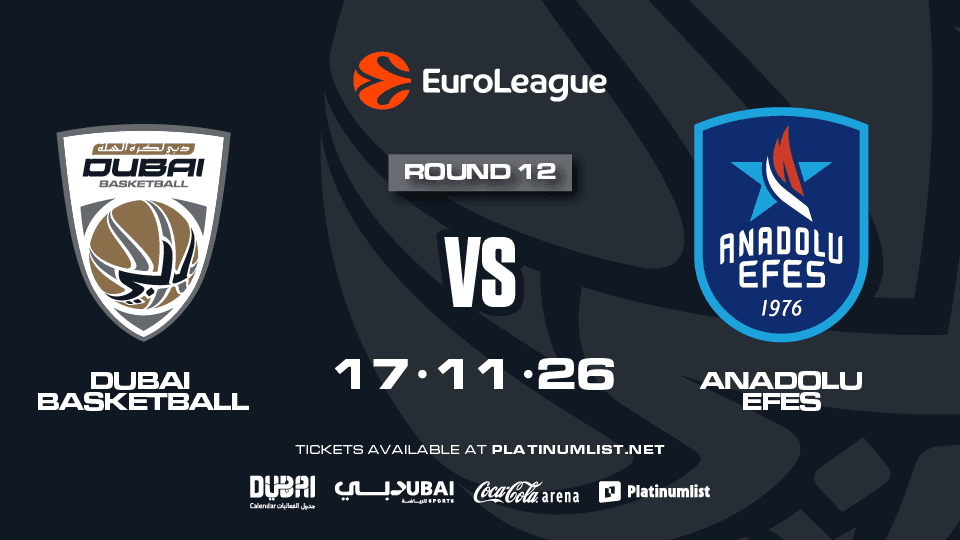 Dubai Basketball vs Anadolu Efes Istanbul